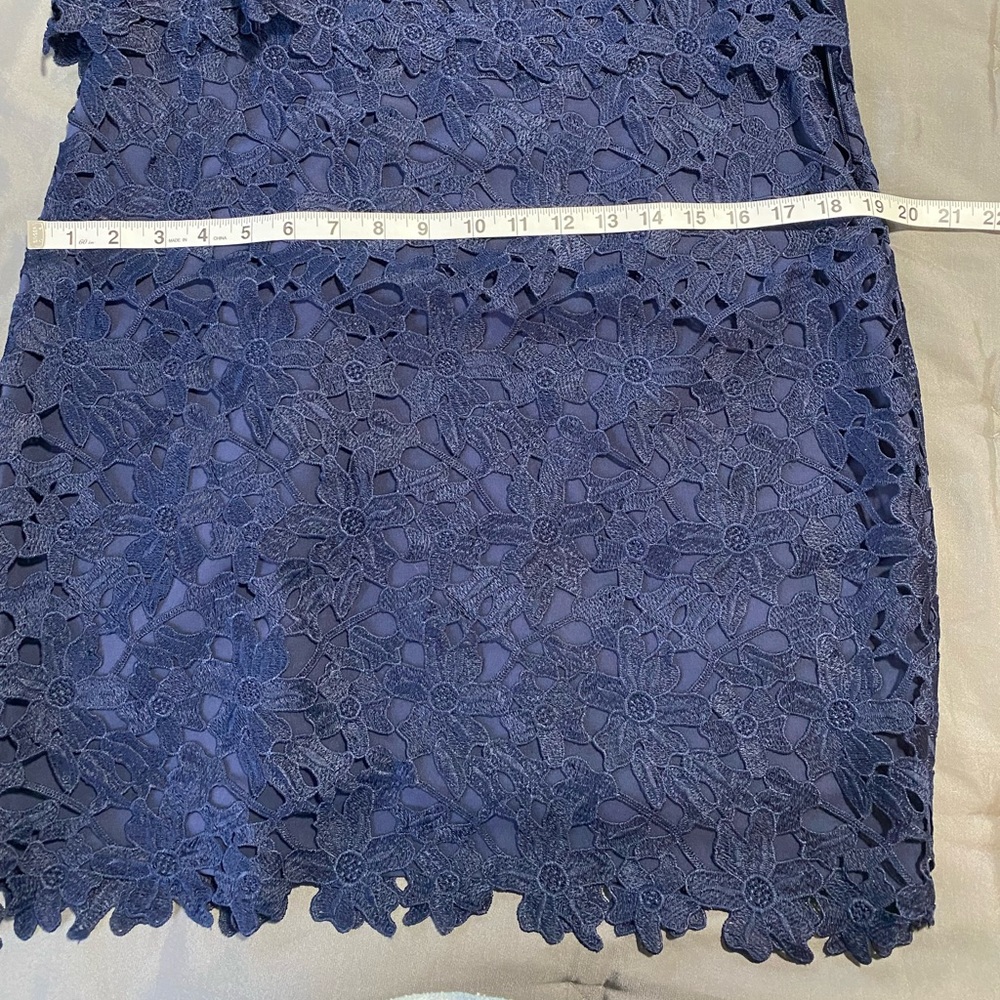 Cynthia Steffens Half-sleeve Popover Lace Dress - Picture 7 of 9